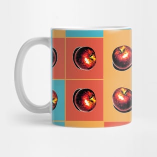 Red apples pattern Mug